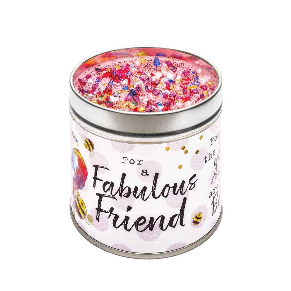Best Kept Secrets Fabulous Friend Tin Candle £9.89